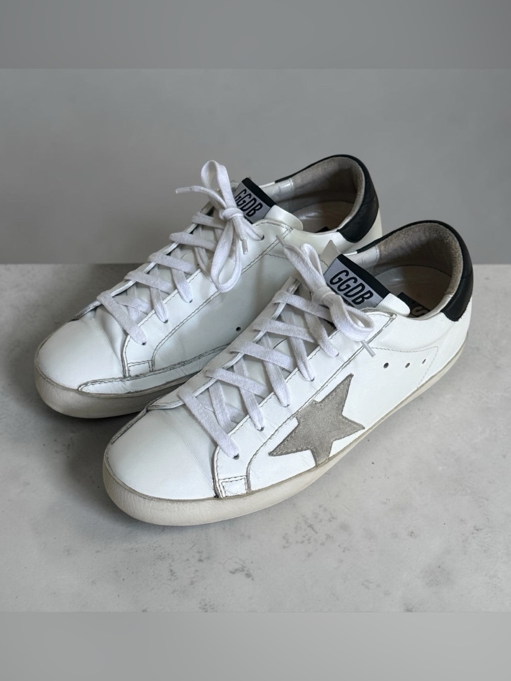 Golden Goose Women’s Superstar White Leather Sneakers! Size 38 EUR/ 8 (US) COA! - Picture 5 of 13